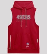 San Francisco 49ers 2026 Sleeveless Pullover Hoodie 1