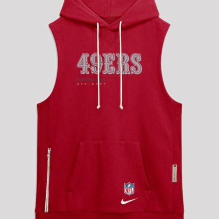 San Francisco 49ers 2026 Sleeveless Pullover Hoodie 1