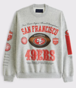 San Francisco 49ers Abercrombie Fleece Sweatshirt 1