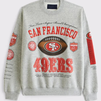 San Francisco 49ers Abercrombie Fleece Sweatshirt 1