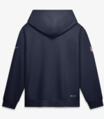 Seattle Seahawks Nike Navy Quarterback Scramble Hoodie 3