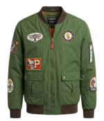 Snoopy Flying Ace Classic Bomber Jacket 1