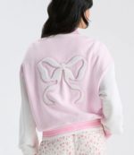 Southern California LoveShackFancy Classic Varsity Jacket 3