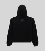Sp5der Punk V2 Rhinestone Hoodie 4
