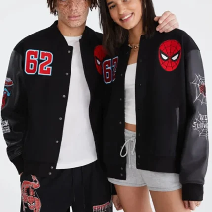 Spider-Man Marvel Varsity Bomber Jacket1