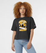 Steelers x Disney Champion Black Tee 1