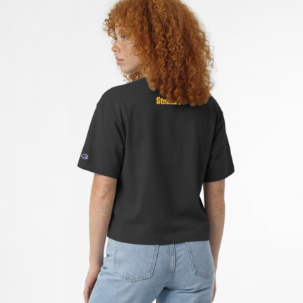Steelers x Disney Champion Black Tee 2