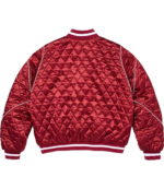Supreme Signature Satin Varsity Jacket 4