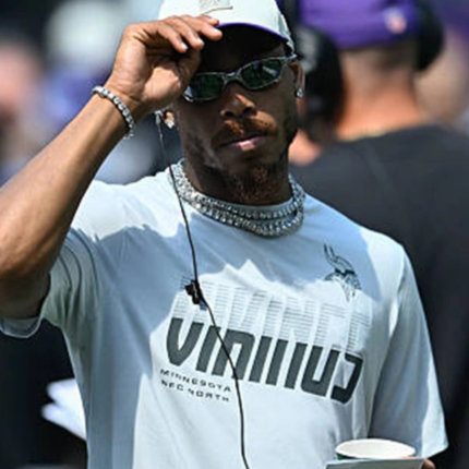Vikings Justin Jefferson Preseason Sideline T-Shirt 1