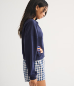 Abercrombie Denver Broncos Sunday Shrunken Cardigan 2