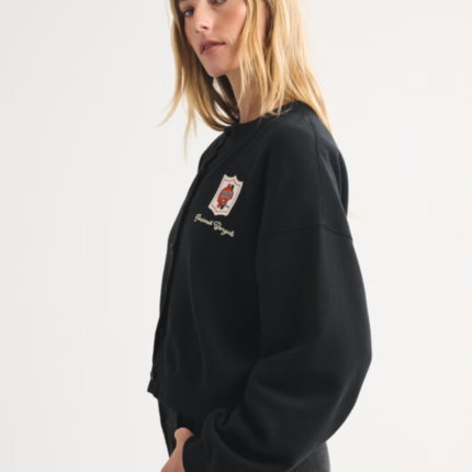 Abercrombie & Fitch Cincinnati Bengals Sunday Shrunken Cardigan 2