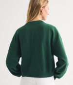 Abercrombie Green Bay Packers Sunday Shrunken Cardigan 2