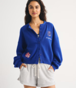 Abercrombie New York Giants Sunday Shrunken Cardigan