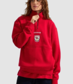Arsenal FC adidas 202627 EQT Half-Zip Sweatshirt 2