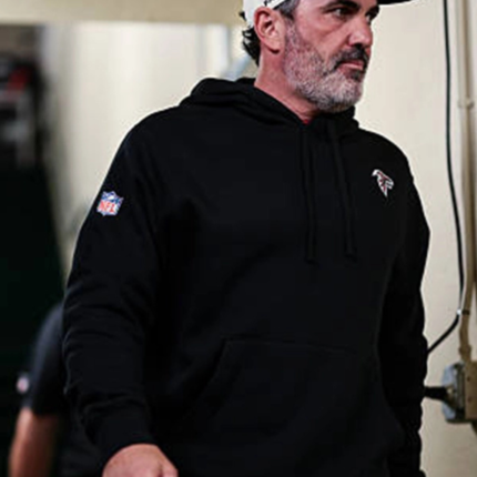 Atlanta Falcons Kevin Stefanski 2026 Sideline Club Hoodie 1