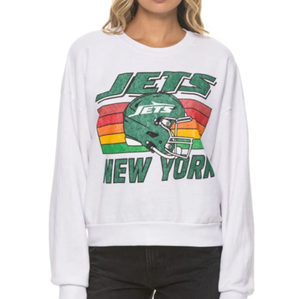 Aviator Nation x New York Jets 2026 Crewneck Sweatshirt 1
