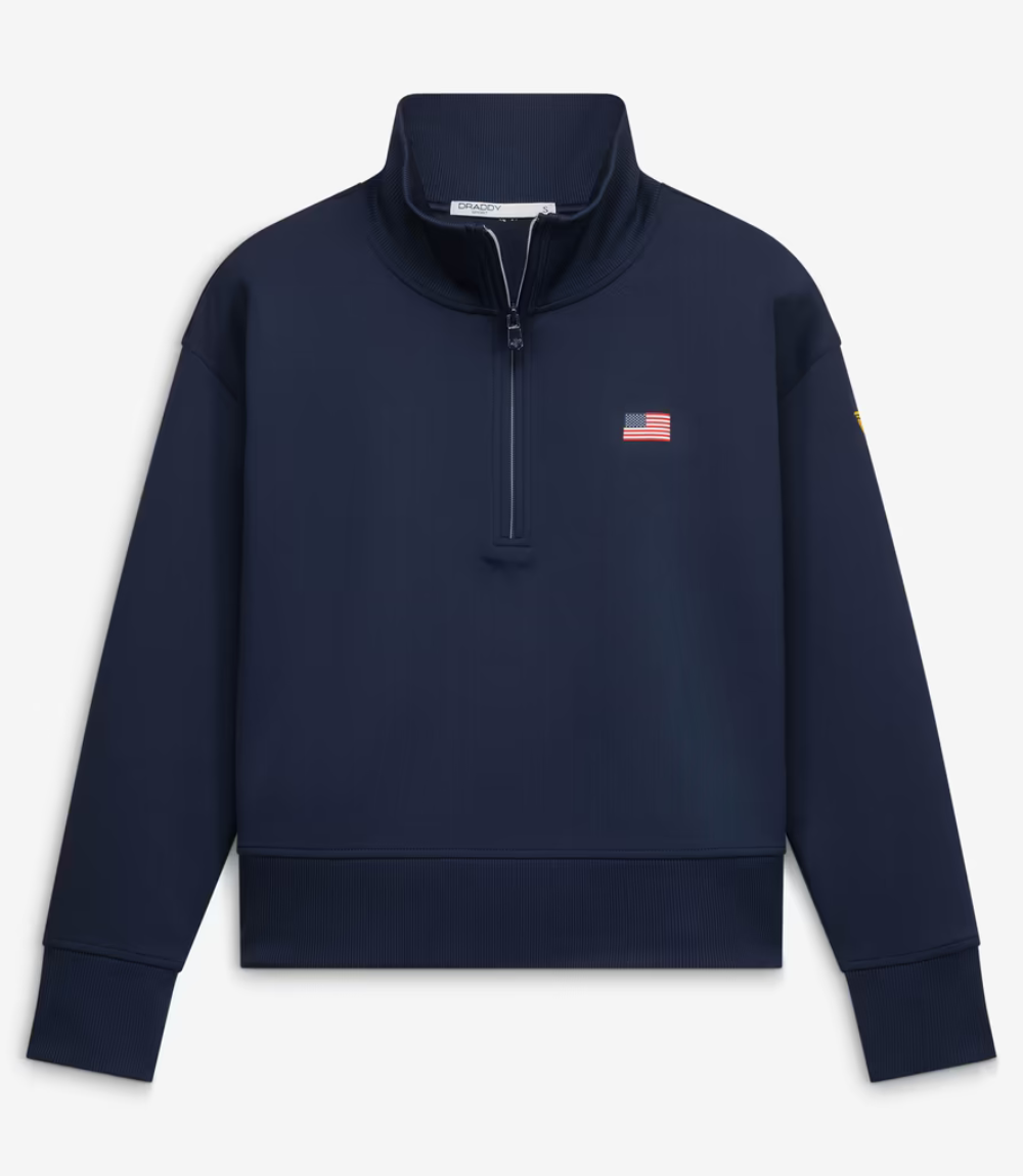 B. Draddy Team USA Presidents Cup Navy Meryl Pullover 1 B. Draddy Team USA Presidents Cup Navy Meryl Pullover 1
