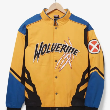 BoxLunch Marvel Wolverine Motorcycle Racing Jacket 1
