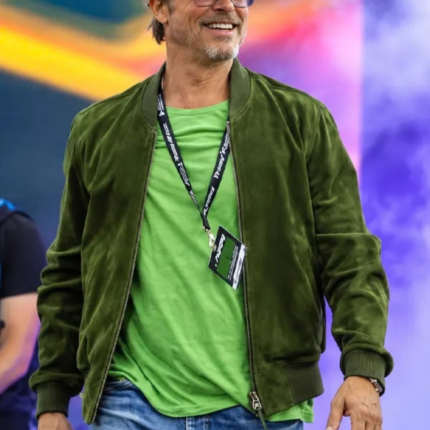 Brad Pitt 2026 NASCAR Racing Bomber Jacket 1