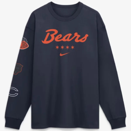 Chicago Bears Nike 2026 Rivalries Max90 Long-Sleeve Tee 1