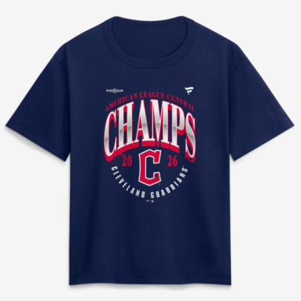 Cleveland Guardians 2026 AL Central Division Champions T-Shirt
