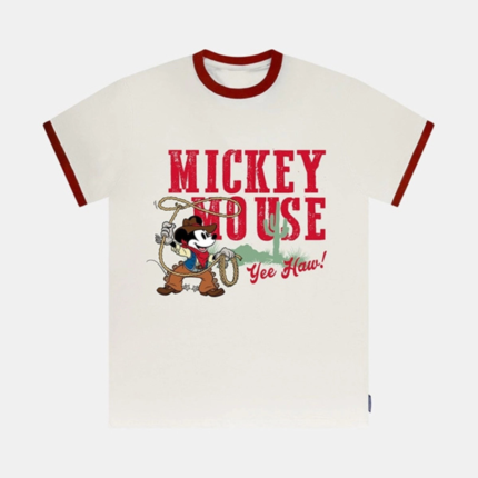 Disney Mickey’s Wild West Ringer Tee by Spirit Jerseys 1