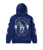 Dodgers Masks x Born X Raised Blue Hoodie 2