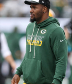 Green Bay Packers Micah Parsons Sideline Hoodie 2026 1