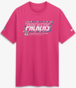 Green Bay Packers Women’s 2026 Pink Crucial Catch T-Shirt 1
