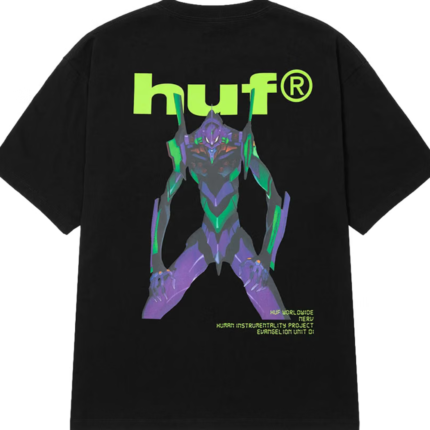 HUF x Neon Genesis Evangelion Unit-01 Graphic Tee 1