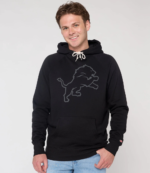 Homage Detroit Lions 2026 Blackout Pullover Hoodie 2