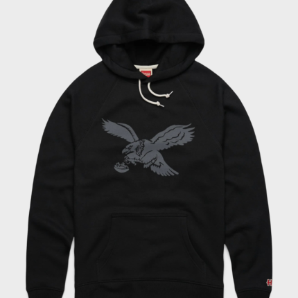 Homage Philadelphia Eagles 2026 Blackout Pullover Hoodie 1