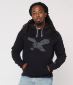 Homage Philadelphia Eagles 2026 Blackout Pullover Hoodie 2