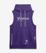 J.J. McCarthy Vikings 2026 Sideline Hoodie 2
