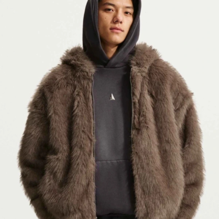 Ja Morant x Nike Fur Jacket 1