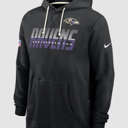 Jesse Minter Baltimore Ravens 2026 Sideline Hoodie 1