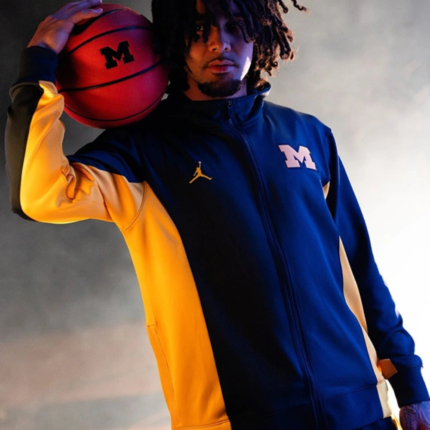 Jordan Michigan Wolverines 2026 Full-Zip Hoodie 1