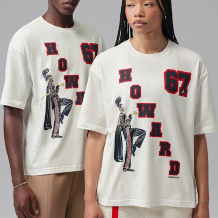 Jordan x Howard University Flight T-Shirt 1