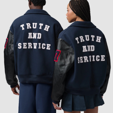 Jordan x Howard University Flight Varsity Jacket 2