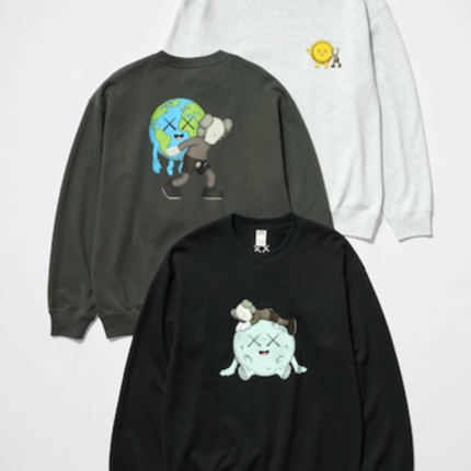 KAWS x Uniqlo Universe Premium Graphic Sweatshirt 1
