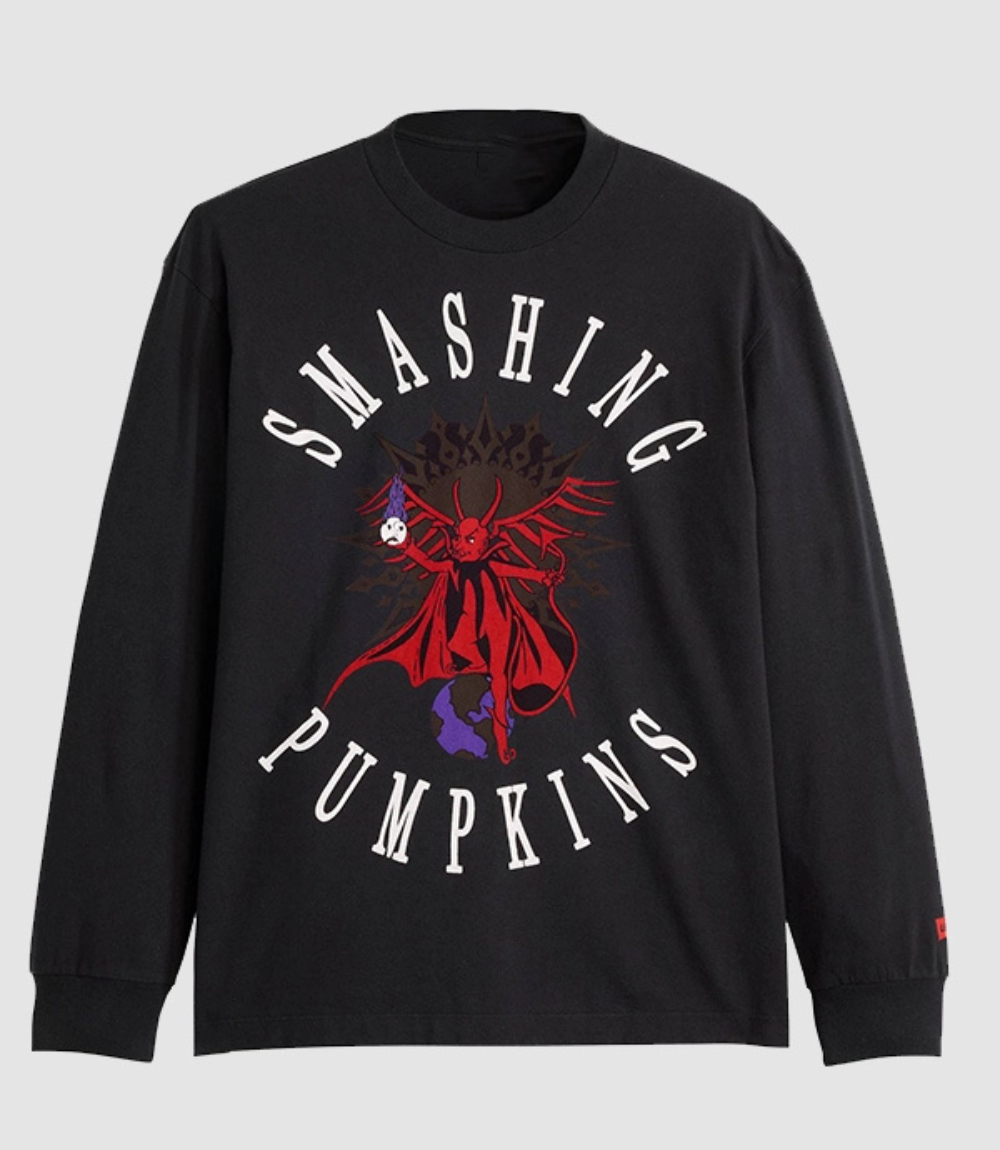 Levi’s x The Smashing Pumpkins Long Sleeve Graphic Tee 1 Levi’s x The Smashing Pumpkins Long Sleeve Graphic Tee 1