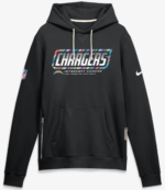 Los Angeles Chargers 2026 Crucial Catch Pullover Hoodie 1