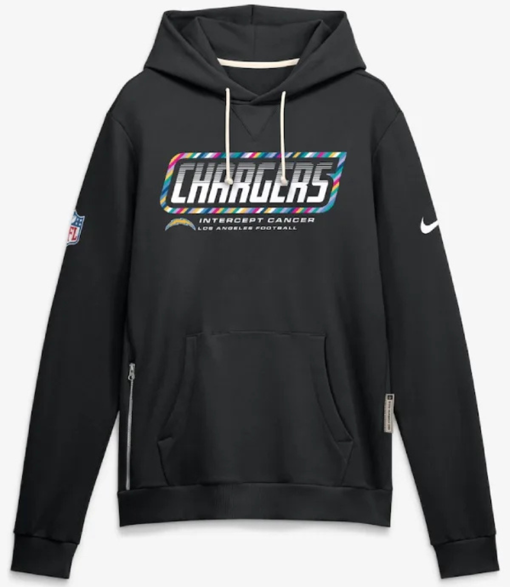 Los Angeles Chargers 2026 Crucial Catch Pullover Hoodie 1 Los Angeles Chargers 2026 Crucial Catch Pullover Hoodie 1