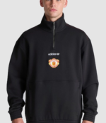 Manchester United Adidas EQT Quarter-Zip Pullover 1
