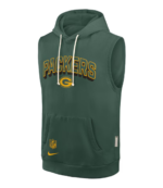 Matt LaFleur Green Bay Packers Sleeveless Hooded Shirt 2