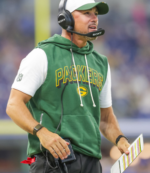 Matt LaFleur Green Bay Packers Sleeveless Hooded Shirt 4