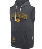 Matt LaFleur Packers Sleeveless Sideline Hoodie 1