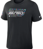 Miami Dolphins 2026 Crucial Catch Graphic T-Shirt 1