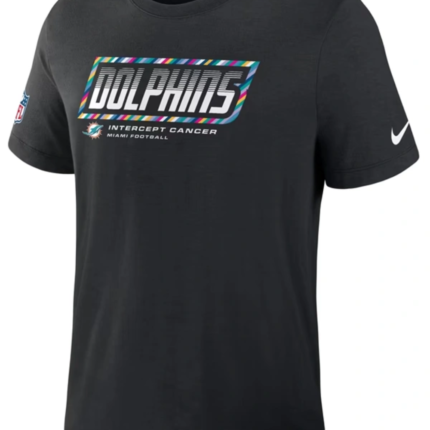 Miami Dolphins 2026 Crucial Catch Graphic T-Shirt 1