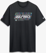Miami Dolphins 2026 Crucial Catch Graphic T-Shirt 3